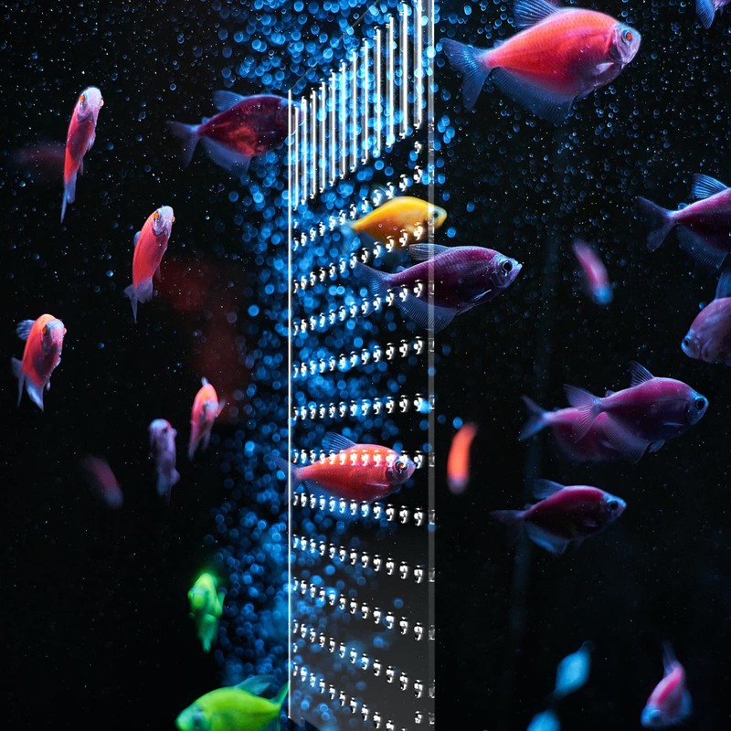 Acrylic Fish Tank Divider Aquarium Divider with 8 Suction Cups
