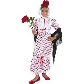 Chulapos Fancy Girls’ Costume Modern S N/A