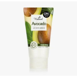 New World Standards LG The Natural Mild Avocado Cleansing Foam for Sensitive Skin 120g / LG 더 내추럴 순한 아보카도 클렌징 폼 민감성 피부용 120g