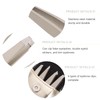 TOVINANNA Practical Beauty Eyebrow Clip 4pcs Stainless Steel Tweezers Ergonomic
