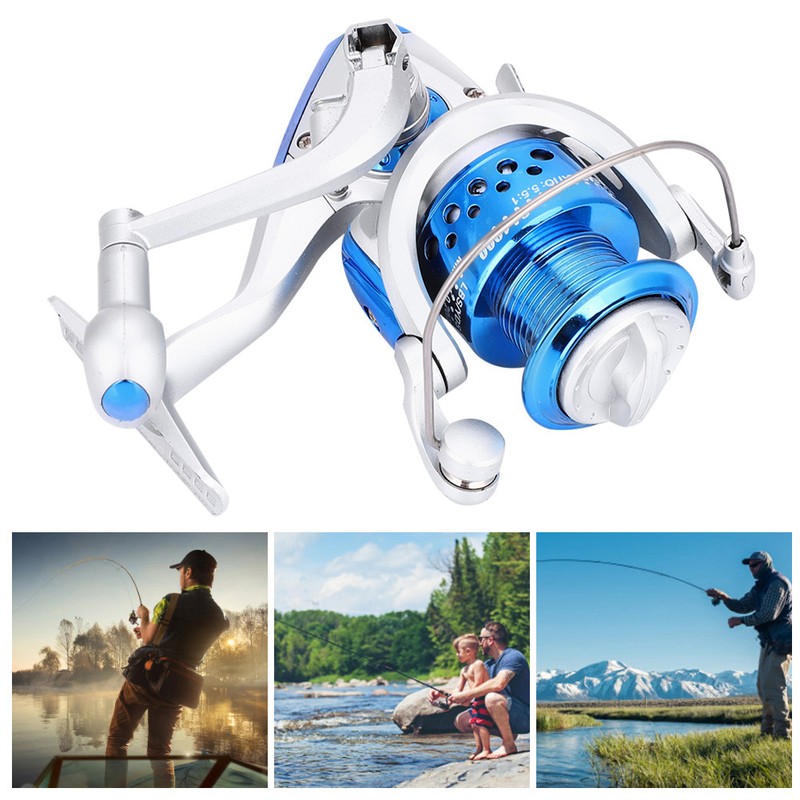 1000-7000 Saltwater Ice Fishing Spinning Reel Sea 5.5:1 Line Wheel