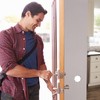 10 Pcs Door Stopper Wall Protector: Clear Self Adhesive Rubber