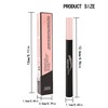 Microblading Liquid Eyebrow Pencil, Waterproof Smudgeproof Multiple Fork Tip Angled