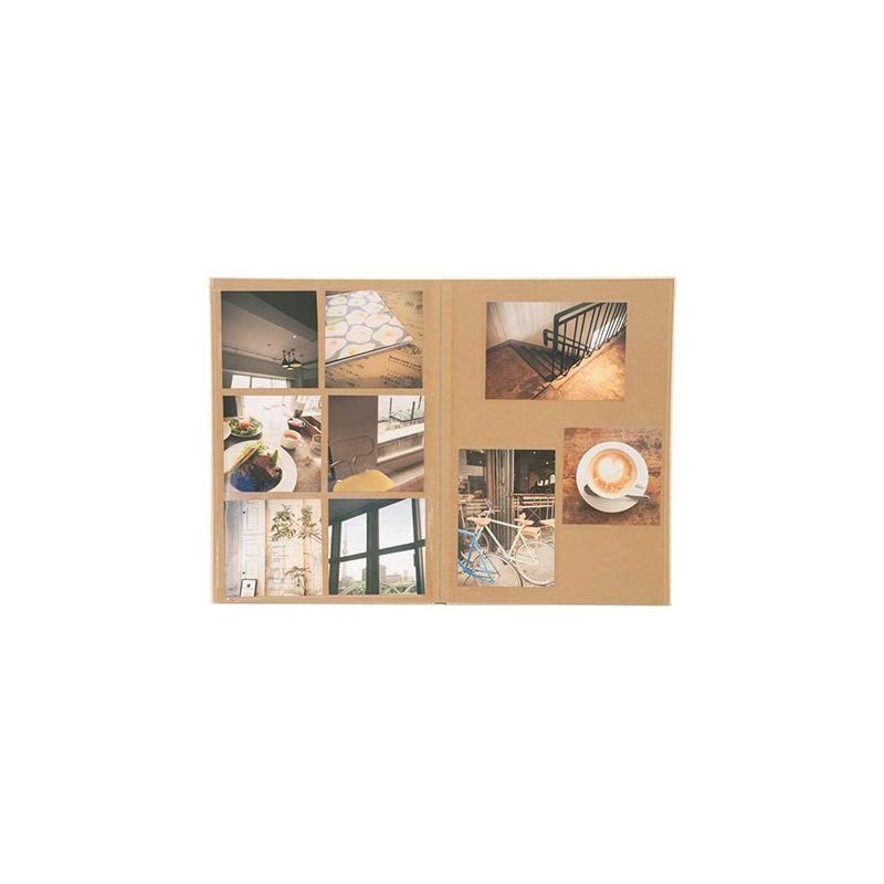 Nakabayashi Shin Craft Book-style Free Album A4 Brown A-SPT-A4B-BR