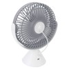 Mini Desk Fan with Hook USB Rechargeable 3 Speeds Wind