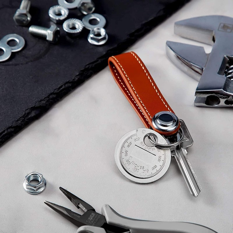 Silver Spark Plug Space Tool Gapper Gauge- Wire Spark Plug