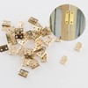 Mini Hinges Small Pack of 50 Hinges Foldable Small 16