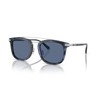 Coach HC8382 Sunglasses, Blue Tortoise/Blue Solid, 53 mm