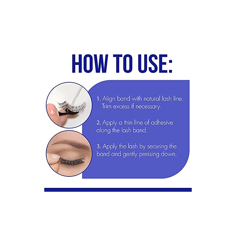 Ardell Duo Quick Set Clear / Transparent Eyelash Glue for