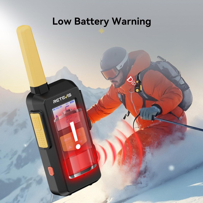 Retevis EZtalk 2S GMRS Radio - Walkie Talkie Long Range