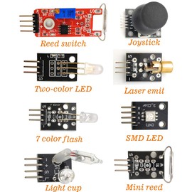 DEYUE 38 in 1 Sensor Module kit for Arduino Rapsberry Pi Project