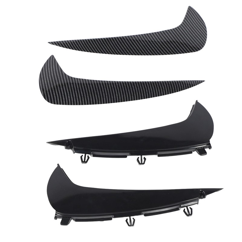 1 Pair Rear Bumper Spoiler Air Vent Cover Left Right