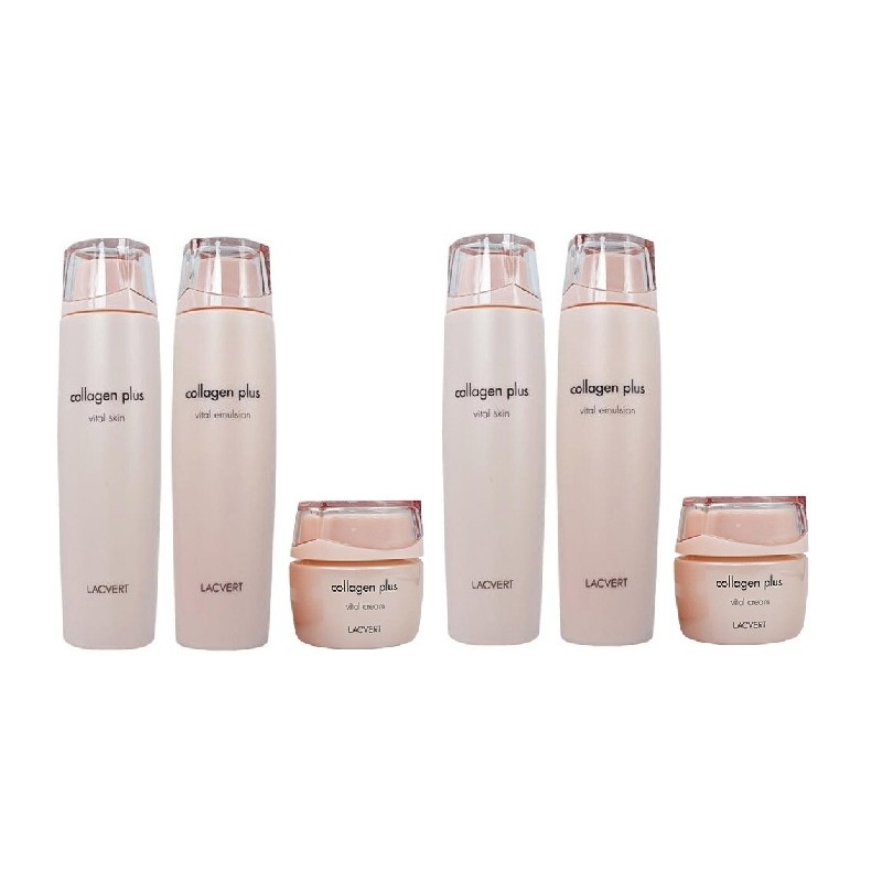 Laquevert Collagen Plus Vital 3 types (skin + emulsion +