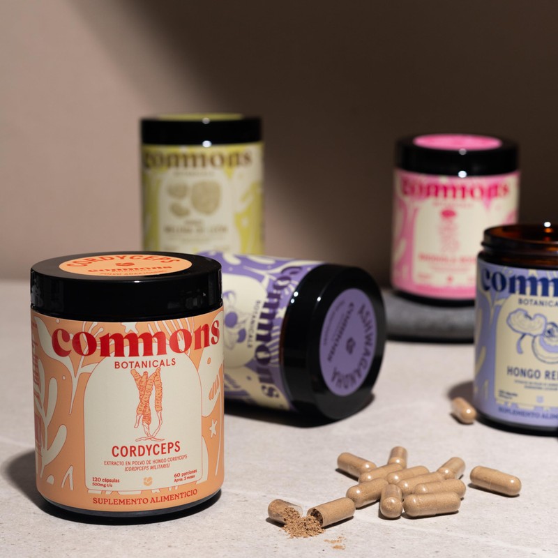 Commons Adaptógenos - Tulsi 120 Cápsulas - Suplemento Natural -