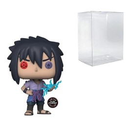 POP! Animation: Naruto - Sasuke Uchiha Rinnegan #1023 Chase Exclusive Bundled with Compatible Box Protector Case
