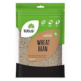Lotus Organic Wheat Bran 300g
