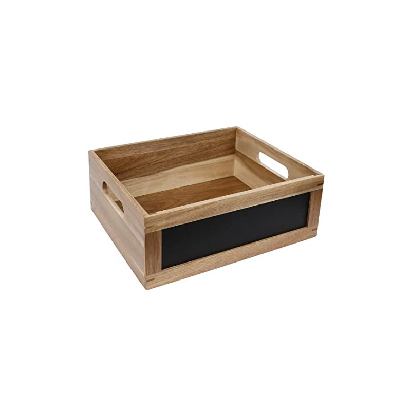 Olympia Display Crate with Chalkboard Side 1/2 Gn 325X265X120mm -