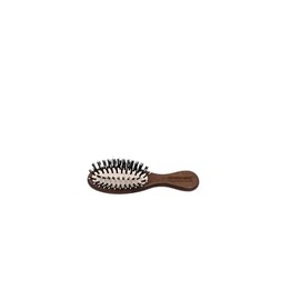 Guenzani small flat oval Boar and Nylon Brush