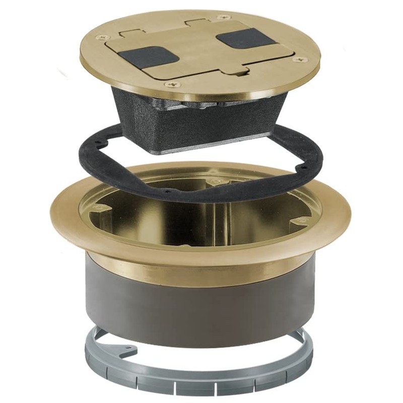Bryant Electric RF406BP Pre-Assembled Flange, Cover, and Leveling Ring for