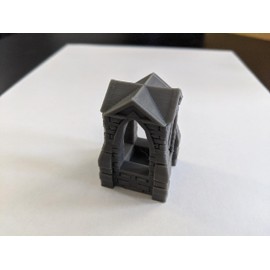 Mythic Shrine | 28mm 1/56 Scale Miniature | RPG Tabletop Figure Landscape Modelling Wargaming Fantasy Diorama Wargames Model Scenery Terrain Scatter Roleplaying 3d Printed Paintable