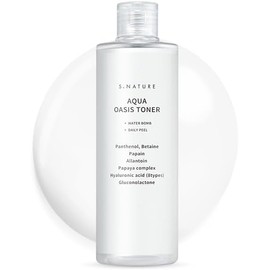 S.NATURE Aqua Oasis Toner | PHA, Soothing and Calming Skin,Hydrating, Refreshing Toner for All Skin Types, Korean Skin Care, Vegan | 210ml, 7.10 Fl Oz