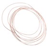 Zerodeko 2pcs Bare Copper Wire Flexible Conducting Wire for Crafts