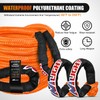 Nilight Kinetic Recovery Tow Rope Kit with 2 Soft Shackle