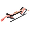KUAFU Semi-Truck Spare Tire Carrier with Ratchet Strap Chain Truck