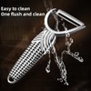 Huakai Swivel Vegetable Peeler, Widened Handle and Ultra Sharp Stainless