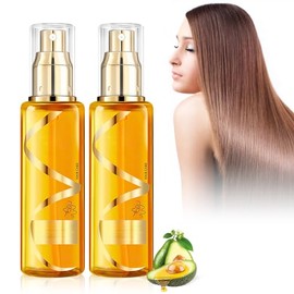 100ml Aceite Esencial de Tratamiento Capilar Hidratante, Aceite Para Cabello Sedoso Hidratante y Fortalecedor, Aceite Hidratante y Fortalecedor For El Cabello Sedoso Para Hombres y Mujeres (2pcs)