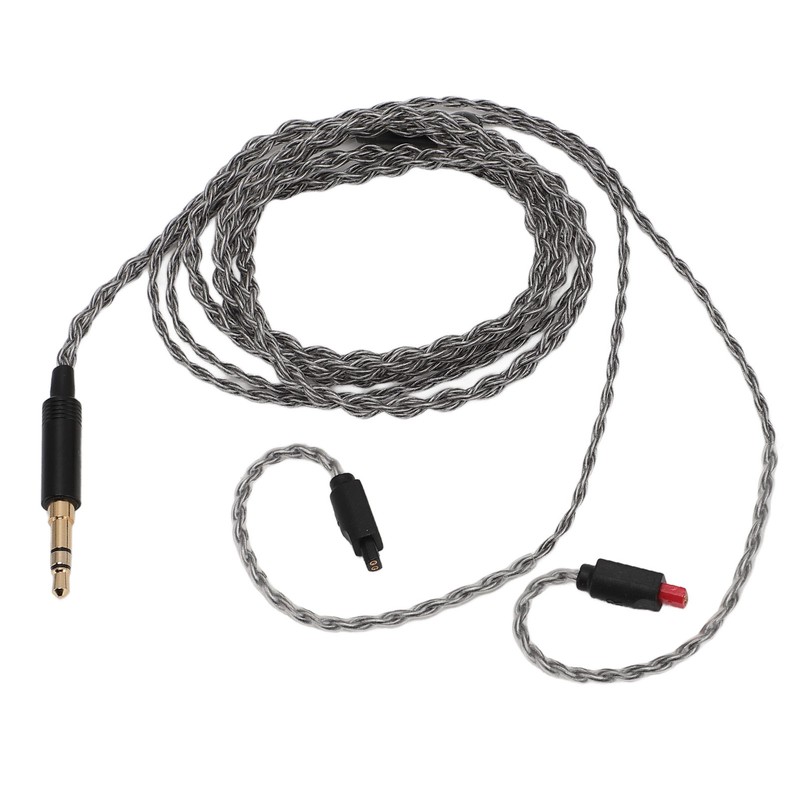 Headphone Cable 4 Strands Silver Plated Copper Anti Stangling 3.5MM