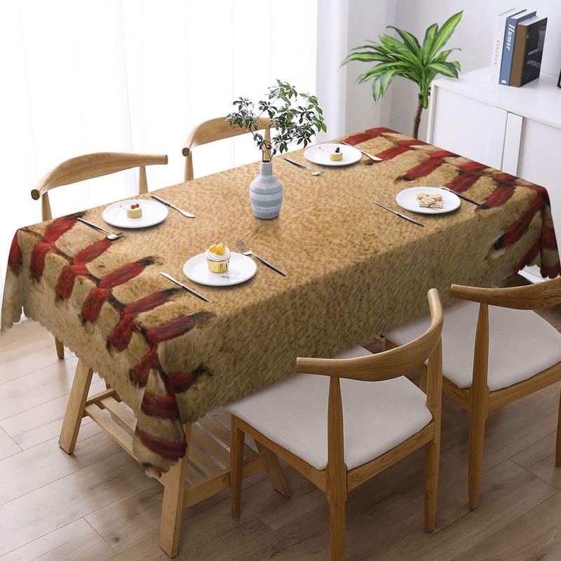 XIOURERY Baseball Table Cloths Decorative for Dining Room, Ball Washable