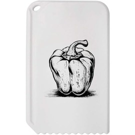 Azeeda 'Single Bell Pepper ' Plastic Ice Scraper (IC00036296)