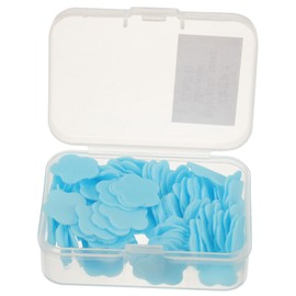 SUPVOX Travel Soap Sheets Portable Soap Flakes for Camping and Outdoor Use Easy to Carry and Safe for Skin Types for Public Restrooms and Travel Needs