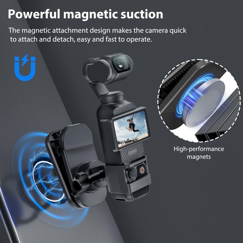 STARTRC PHOTO 360° Adjustable Backpack Clip Mount for DJI Osmo