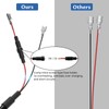 Trail Camera Power Cord 4.0x1.7mm DC External Power Cable 5.5x2.1mm