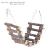 Wooden Pet Ladder Soft Animal Bendable Bridge Toy for Hamster
