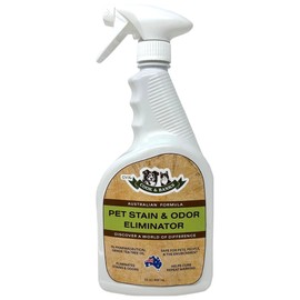 GVX Cook & Banks Pet Odor Eliminator - Dog Urine Odor Eliminator & Cat Spray Deterrent, Pet Stain Remover for Carpet, Hard Floor & Couch, Dog Pee Spray, Urine Deodorizer & Neutralizer for Home, 32 oz
