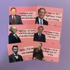 U.S. Presidents Funny Mini Valentine's Day Cards