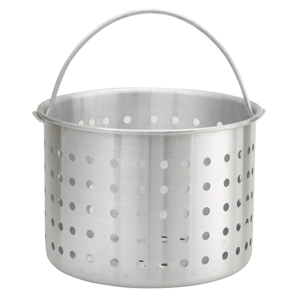 Winware B001CHKLOU Professional Aluminum Steamer Basket Fits 60-Quart Stock Pot, Silver