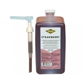 FONTANA Starbucks Fontana Sauce - Beverage & Dessert Base | Strawberry, 63oz, With Pump