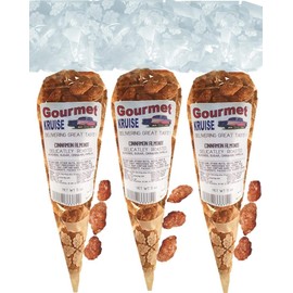 Almonds Cinnamon Roasted (3 Pack) (NET WT 15 OZ) Gourmet Kruise Signature Gift Bags