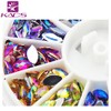 KADS AB 120PCS Nail Art Rhinestones Glitters Acrylic Tips Manicure