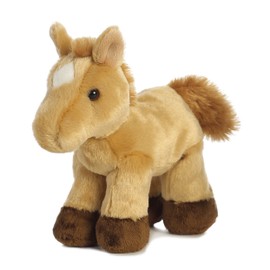 Aurora® Adorable Mini Flopsie™ Prancer™ Stuffed Animal - Playful Ease - Timeless Companions - Brown 8 Inches