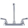 Dura Faucet DF-PK210C-CP Hi-Rise RV Kitchen Sink Faucet with Classical