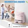 10 Pack Replacement Vacuum Carbon Dust Bags Compatible with ECOVACS
