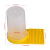 HAOHIZE Plastic Bee Feeder, Beehive Drinking Bowl Bee Keeping Equipment