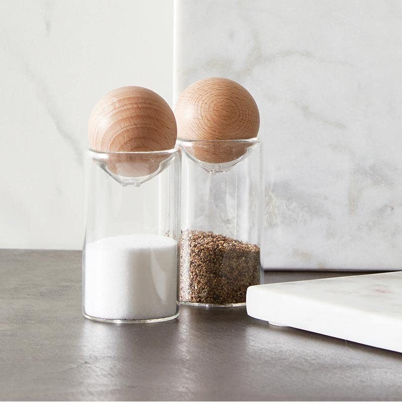 Santa Barbara Design Studio Salt & Pepper Shakers Sleek Kitchen