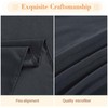 Kesfey 3-Piece Black Microfiber Massage Sheet Set, Includes Massage Flat