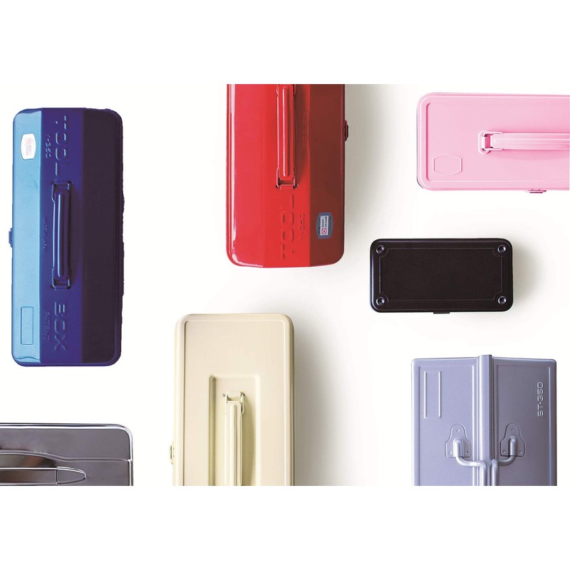 TOYO T-190 Steel Color Trunk Tool Box (Black)